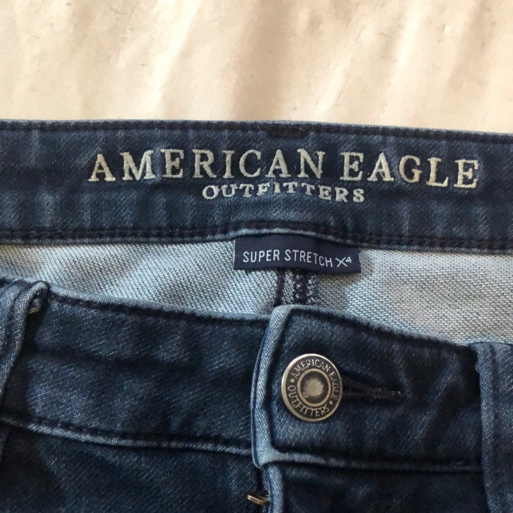 American eagle outfitters,high rise, super stretch x4, jegging